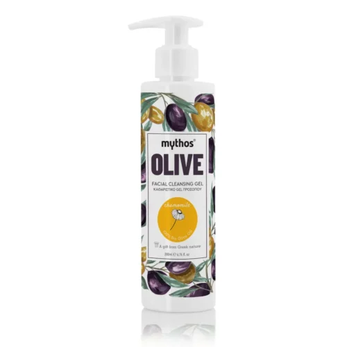 mythos olive facial cleansing gel