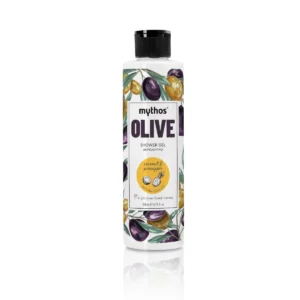 mythos olive shower gel coconut and pineapple