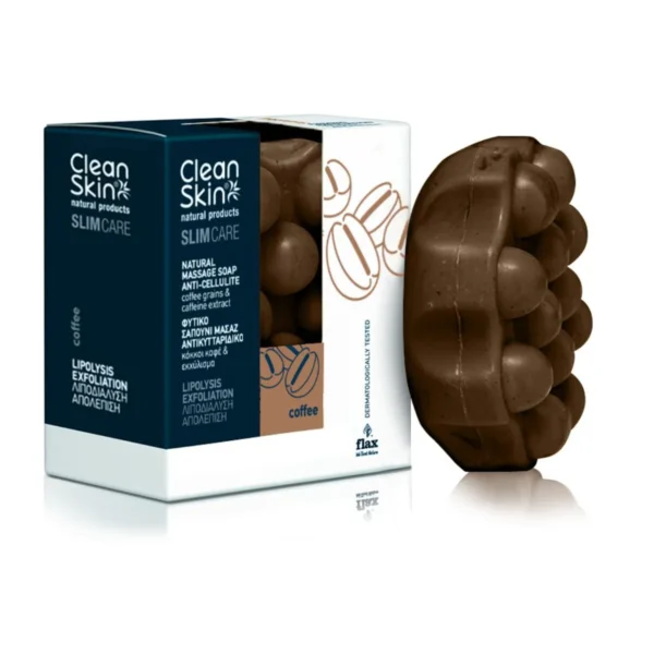 CleanSkin masage slimming soap coffee against cellulite